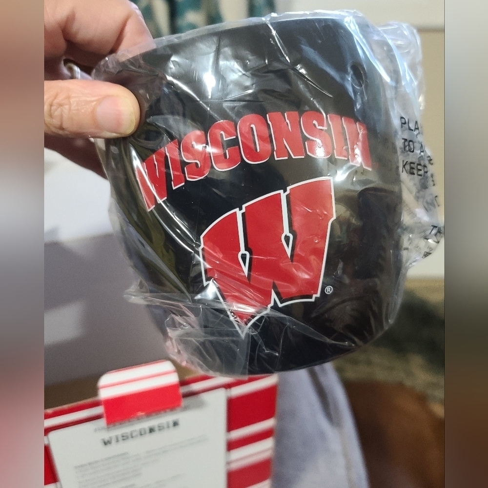 Wisconsin Badgers Scentsy College collection full size wax warmer - Picture 3 of 14